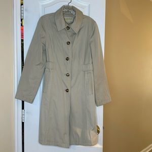 MICHAEL Michael Kors Side-Waist Belted Rain Trench Coat